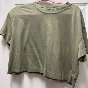 NUUDS Olive Women's Crop Top